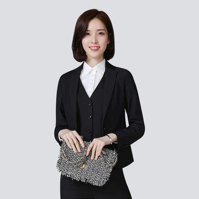 NVXF651641女式西装订做女士职业装西服套装定制女士西服定制广州西服定做厂家商务职业套装